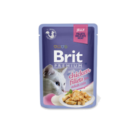 Brit Premium Cat Delicate Fillets in Jelly with Chicken 85 g