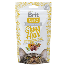 Brit Care Cat Snack Shiny Hair 50 g