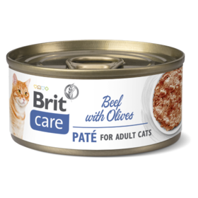 Brit Care Cat Beef Paté with Olives 70 g