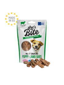 Let’s Bite Meat Snacks Puppy Lamb Bars 80 g