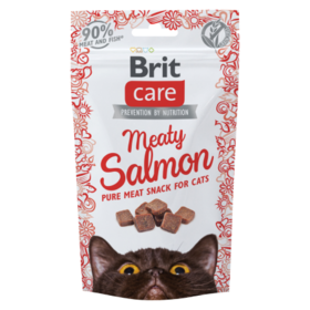 Brit Care Cat Snack Meaty Salmon 50 g