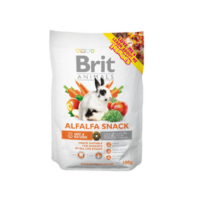 Brit Animals ALFALFA SNACK for RODENTS 100 g