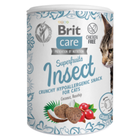 Brit Care Cat Snack Superfruits Insect 100 g