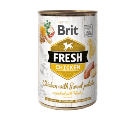 Brit Fresh can Chicken with Sweet Potato 400 g