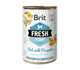 Brit Fresh can Fish with Pumpkin 400 g