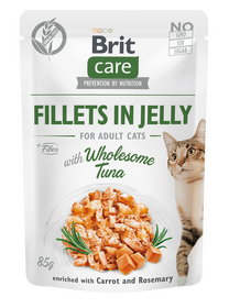 Brit Care Cat Fillets in Jelly with Wholesome Tuna 85 g