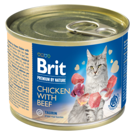 Brit Premium by Nature Chicken with Beef 200 g