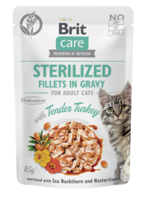 BCC Sterilized. Fillets in Gravy with Tender Turkey 85 g