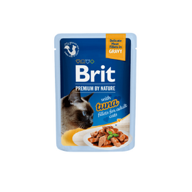 Brit Premium Cat Delicate Fillets in Gravy with Tuna 85 g