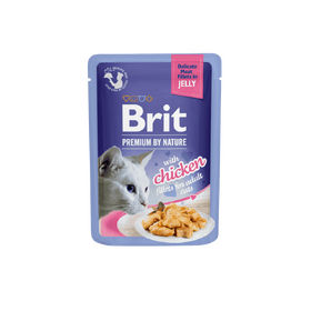 Brit Premium Cat Delicate Fillets in Jelly with Chicken 85 g