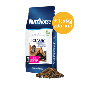 NutriHorse Classic 15 kg + 10 % ZDARMA 16,5 kg