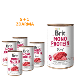 6 x Brit Mono Protein Beef 400 g