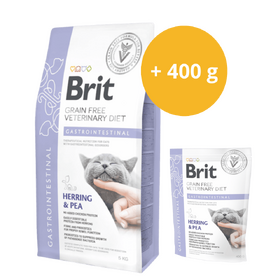 Brit GF Veterinary Diets Cat Gastrointestinal 5 kg + 400 g