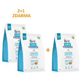 3 x  Brit Care Dog Grain-free Junior Large Breed 3 kg