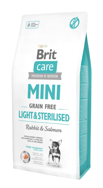 Brit Care Mini Grain Free Light & Sterilised - 1