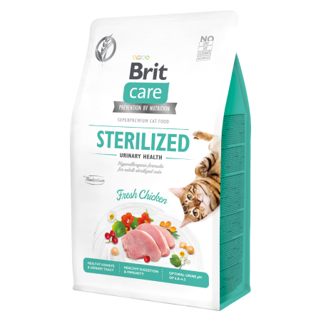 Brit Care Cat Grain-Free STERILIZED URINARY HEALTH