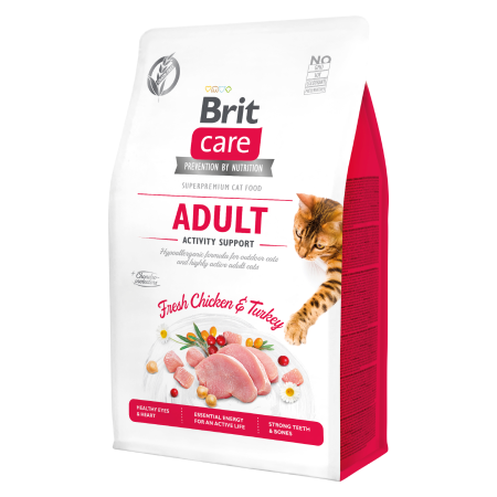 Brit Care Cat Grain-Free ADULT ACTIVITY SUPPORT - 1