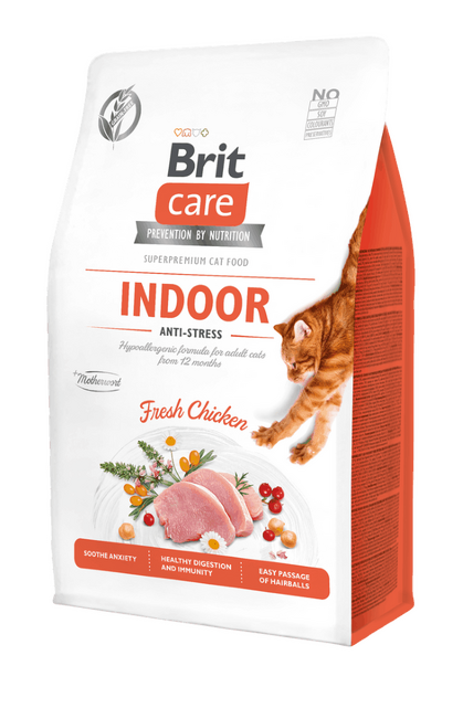 Brit Care Cat Grain-Free INDOOR ANTI-STRESS - 1