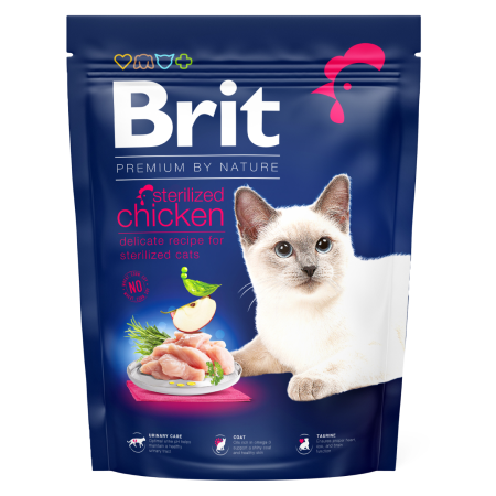 Brit Premium by Nature Cat Sterilized Chicken - 1