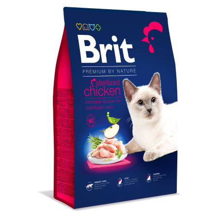 Brit Premium by Nature Cat Sterilized Chicken - 1