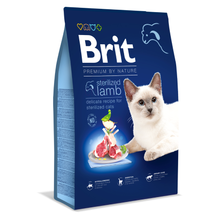 Brit Premium by Nature Cat Sterilized Lamb