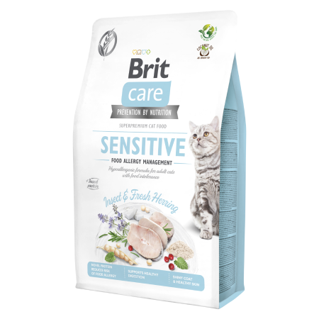 Brit Care Cat Grain-Free SENSITIVE FOOD ALLERGY MANAGEMENT - 1