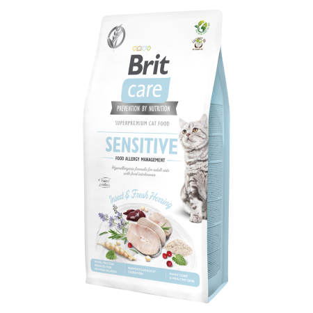 Brit Care Cat Grain-Free SENSITIVE FOOD ALLERGY MANAGEMENT - 1