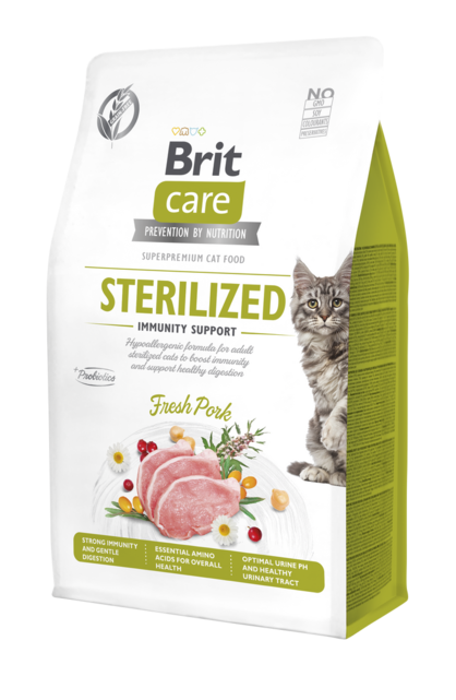 Brit Care Cat Grain-Free Sterilized Immunity Support