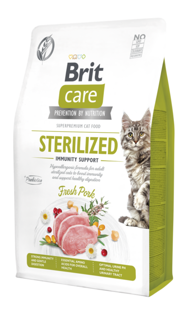 Brit Care Cat Grain-Free Sterilized Immunity Support