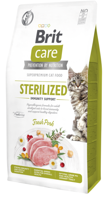 Brit Care Cat Grain-Free Sterilized Immunity Support