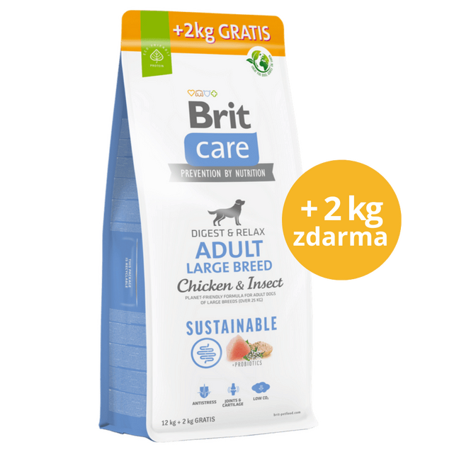 Brit Care Dog Sustainable Adult Large Breed - 1