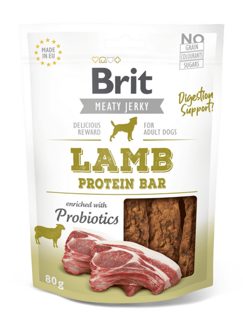 Brit Meat Jerky Snack – Lamb Protein bar - 1