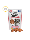 Let’s Bite Meat Snacks Salmon Bars 80 g - 1/2