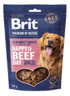 Brit Premium by Nature Dog Semi-moist Snacks Beef with Apples 180 g - 1/2