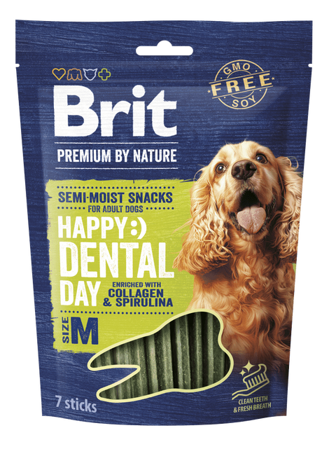 Brit Premium by Nature Dog Dental Snacks M 180 g - 1