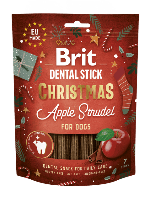 Brit Christmas Dog Dental Snack 250 g