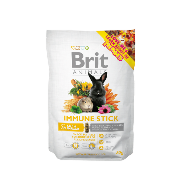 Brit Animals IMMUNE STICK for RODENTS 80 g - 1