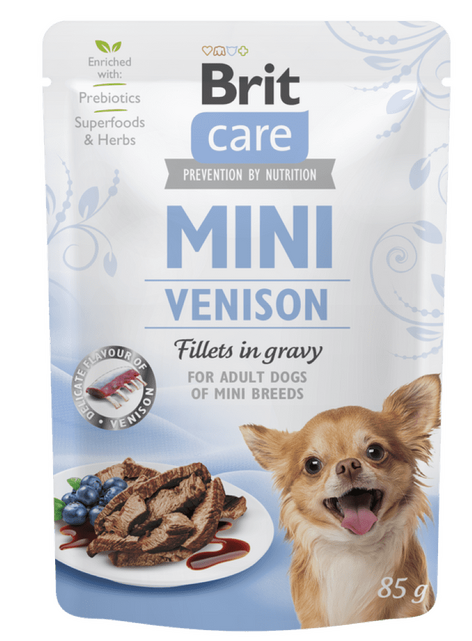 Brit Care Mini Venison fillets in gravy 85 g - 1