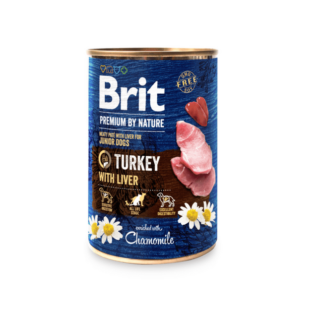 Brit Premium by Nature Turkey with Liver - 1