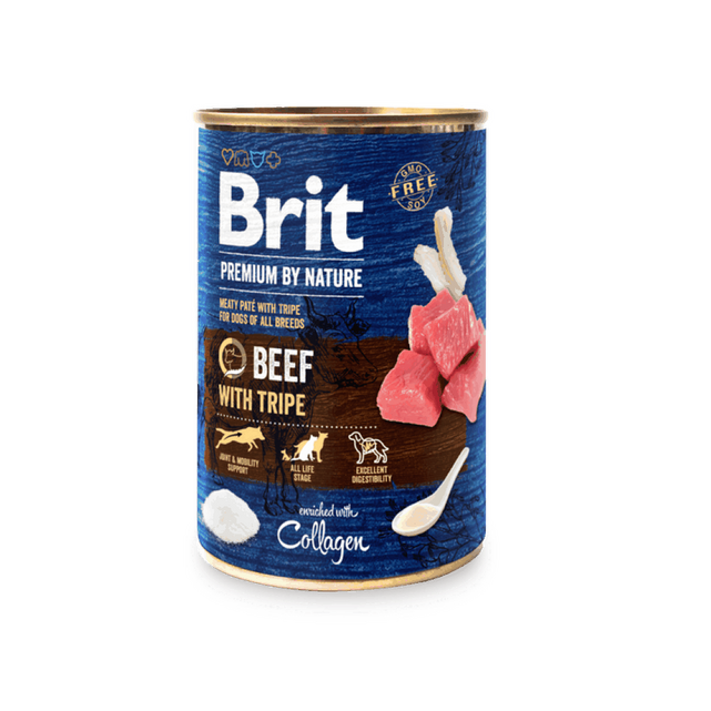 Brit Premium by Nature Beef with Tripe 400 g - 1