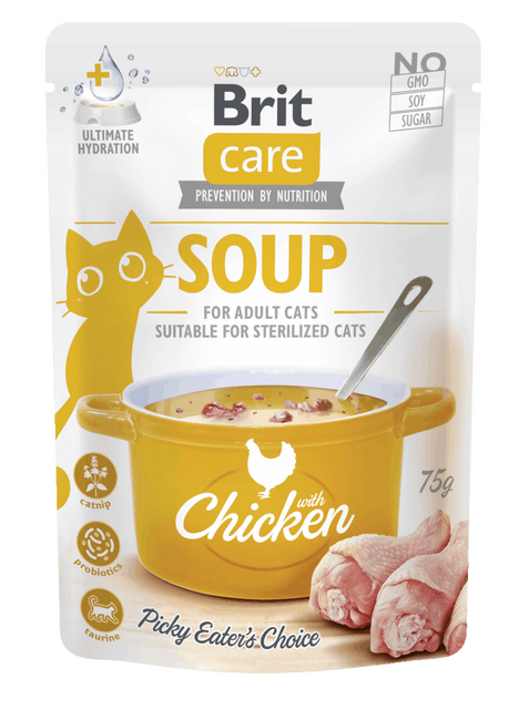 Brit Care Soup with Chicken for Cats 75 g - 1