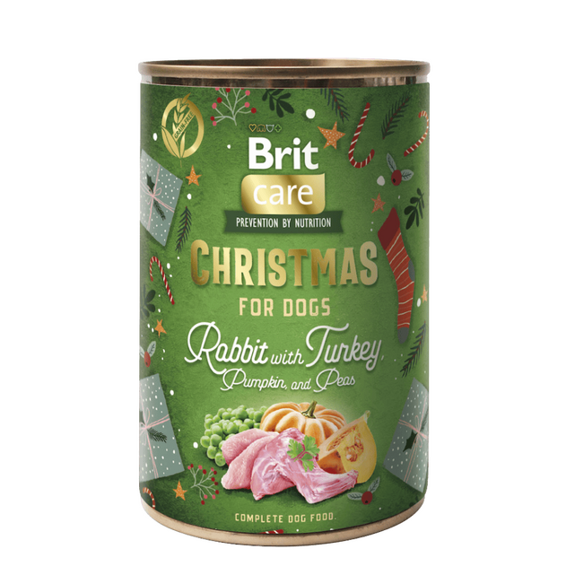 Brit Care Dog Christmas can Rabbit  400 g