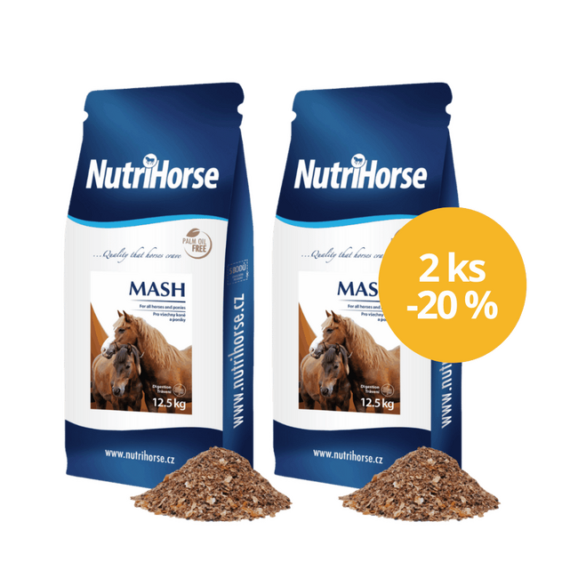 2 ks NutriHorse Mash 12,5 kg ZA VÝHODNOU CENU - 1