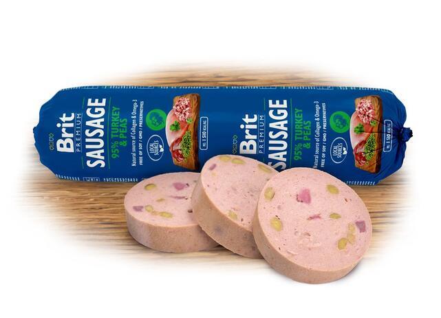 Brit Sausage Turkey & Pea 800 g - 2