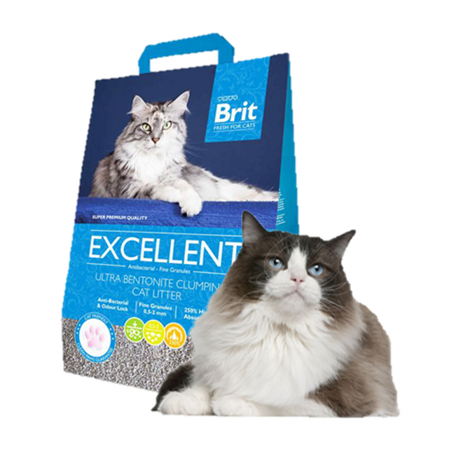 Brit Excellent Bentonite Catlitter - 2