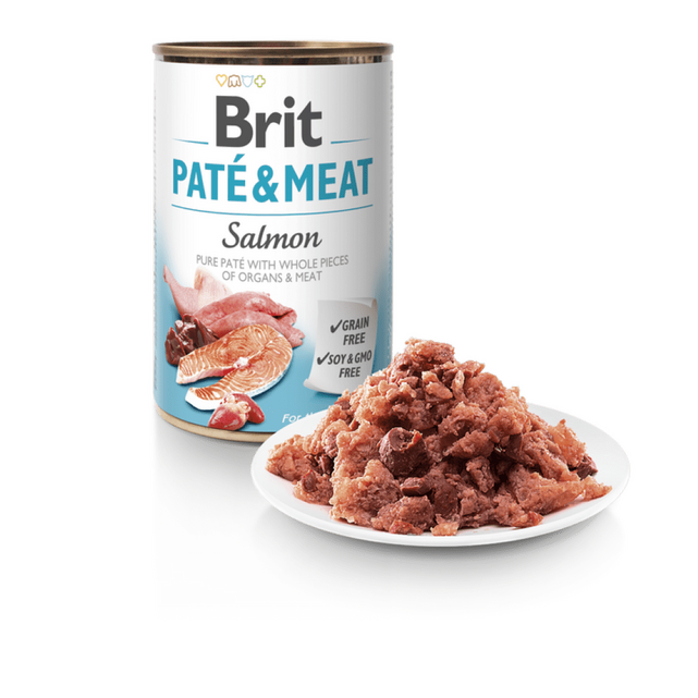 BRIT PATÉ & MEAT - SALMON - 3